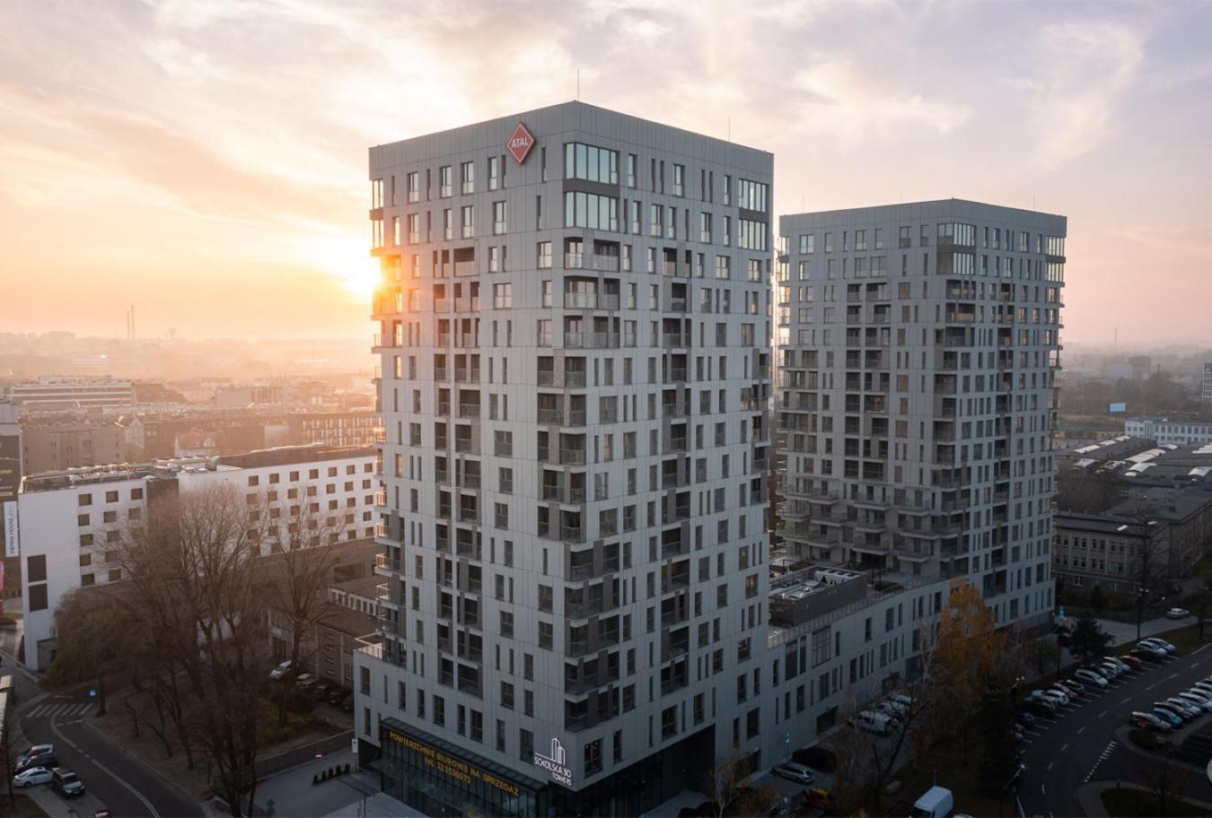 Kairos Apartments - Tower Premium - Silownia, Sauna, Scisle Centrum Katowice Exterior photo